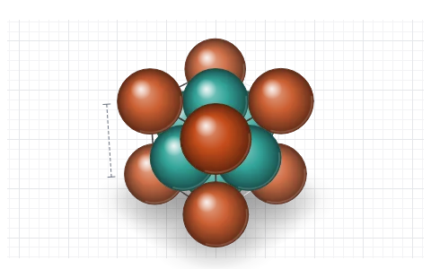 Unit cells and packing: Turn a cubic cell in three dimensions and read the count, packing and density off it.